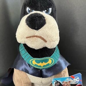 DC Comics Batman Dog Plush Toy - Black and Tan